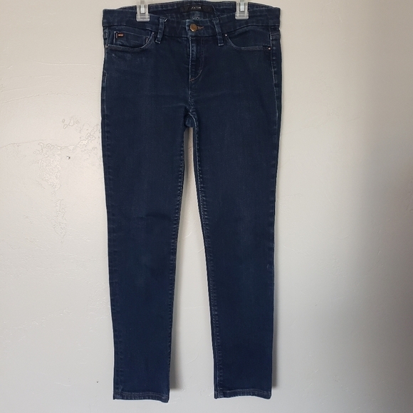 Joe's Jeans Dark Wash Denim 28" Waist Skinny Crop - Picture 1 of 8